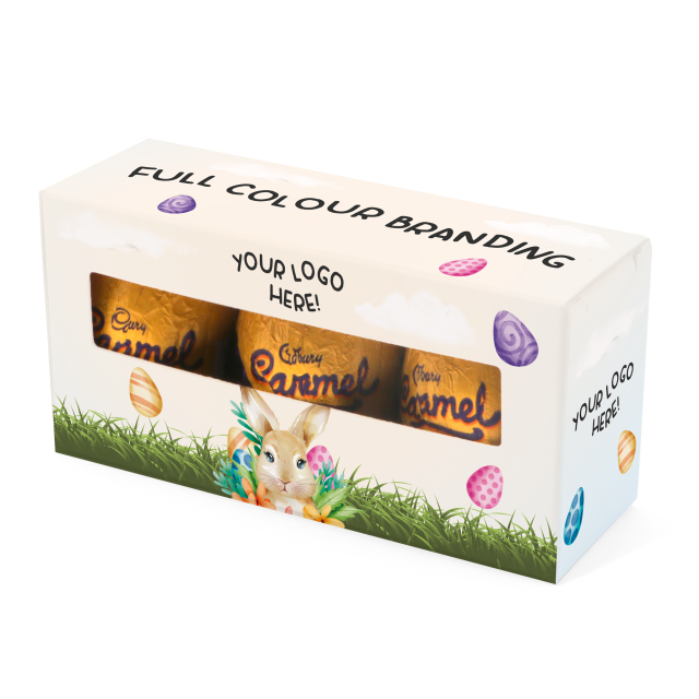 Easter – Triple Egg Box – Caramel Egg – x3